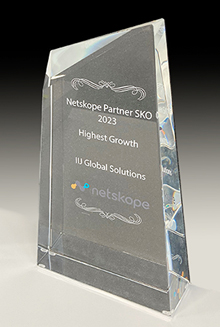 Netskope Partner SKO 2023 Highest Growth Netskope Partner SKO 2023 Highest Growth トロフィー