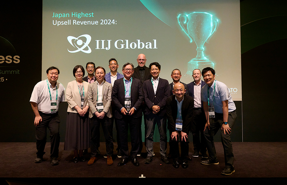Cato Networks Japan Partner Summit 2025授賞式の様子
