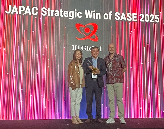 JAPAC Partner Executive Kick-Off 受賞式の様子