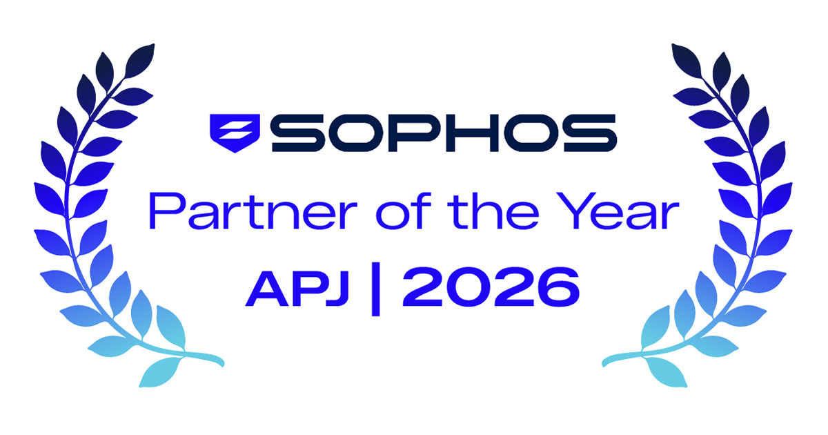 Sophos APJ Partner 100 Award logo