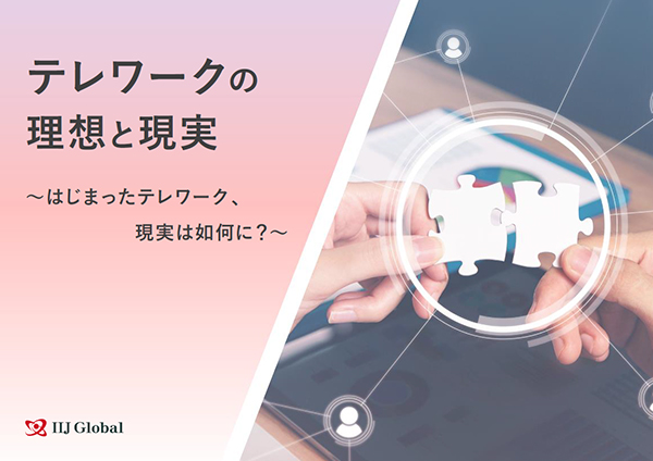 テレワークの理想と現実 ~はじまったテレワーク、現実は如何に?~