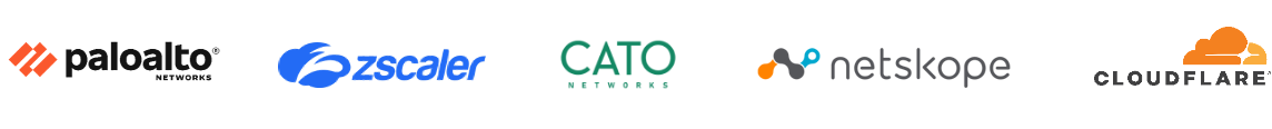 Palo Alto Networks / Zscaler / Cato Networks / Netskope / Cloudflare